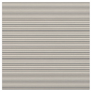 Tecido Padrão de Cinzas Bisque e Escuro de Stripes
