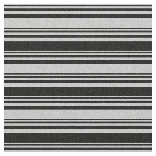 Tecido Padrão de cinzas e Linhas Pretas (Detalhe)