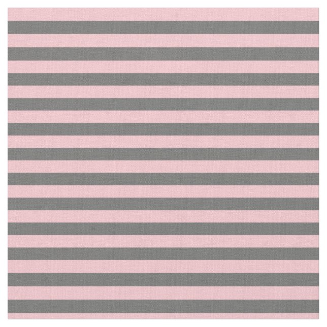 Tecido Padrão de Cinzas Escuras e Linhas/Faixa Rosa (Detalhe)