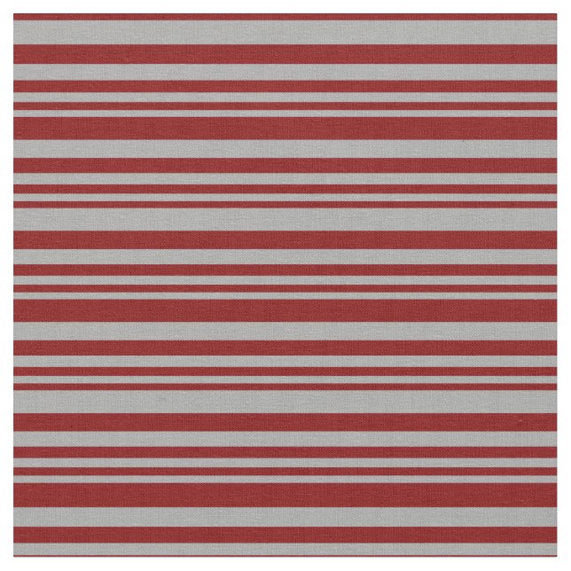 Tecido Padrão de Cinzas Escuras e Stripes de Maroon (Detalhe)