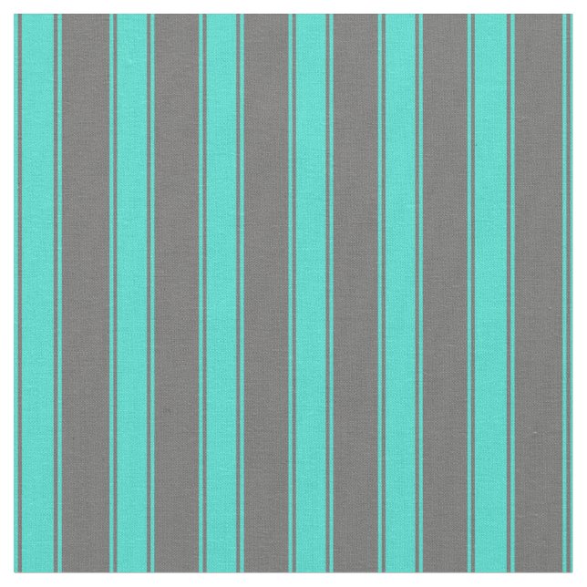 Tecido Padrão de Cinzas Escuras e Turquesas/Linhas (Detalhe)