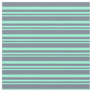 Tecido Padrão de Cinzas/faixas aquamarinas e ardósias