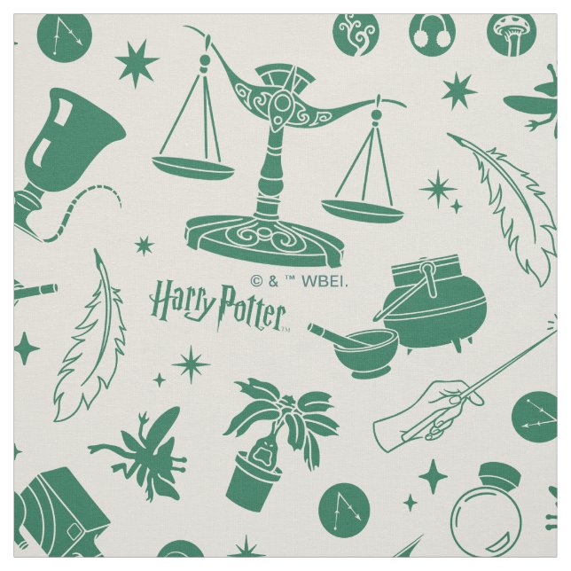 Tecido Padrão de Clubes de Aula da HOGWARTS™ (Modelo)