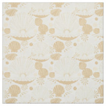 Padrão de conchas de ar leve em branco