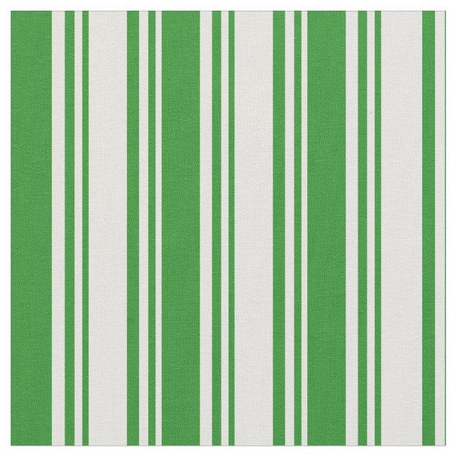 Tecido Padrão de Cor Amarelo Claro e Floresta Verde (Detalhe)