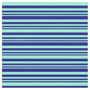 Tecido Padrão de cor azul e aquamarina