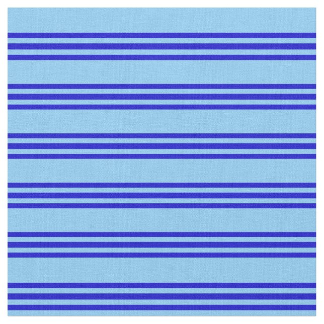 Tecido Padrão de cor azul e azul do céu claro (Detalhe)