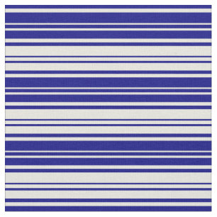 Tecido Padrão de cor azul e bege