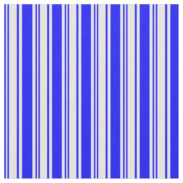 Tecido Padrão de cor azul e branca (Detalhe)