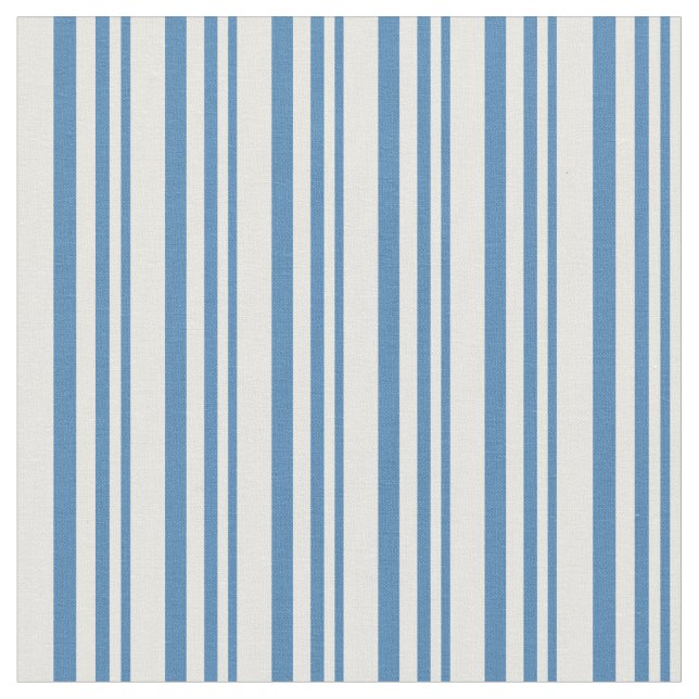 Tecido Padrão de cor azul e branco (Detalhe)