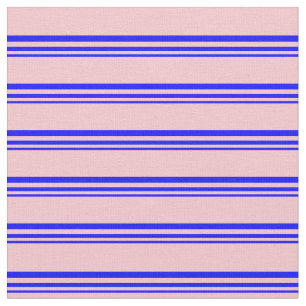 Tecido Padrão de cor azul e rosa