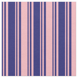 Tecido Padrão de cor azul e Rosa claro da meia-noite