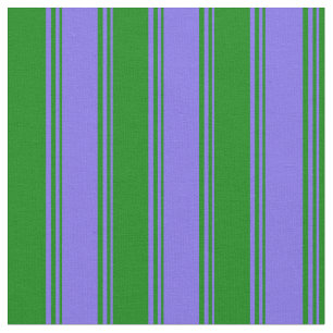 Tecido Padrão de cor azul e verde de lâmina média