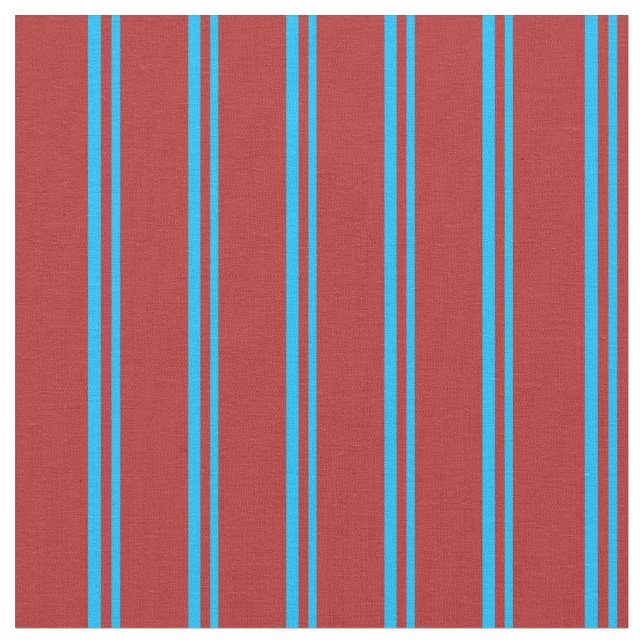 Tecido Padrão de Cor Azul e Vermelho do Céu Profundo (Detalhe)