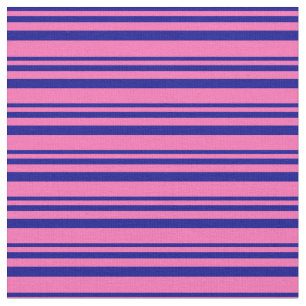 Tecido Padrão de cor azul escuro e rosa quente
