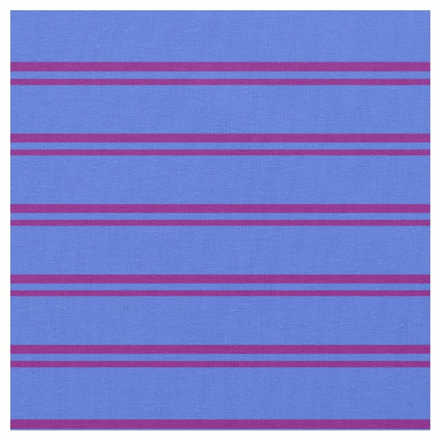 Tecido Padrão de cor azul roxo e real (Detalhe)