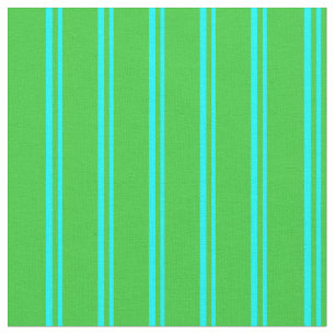 Tecido Padrão de cor ciano e Verde limão