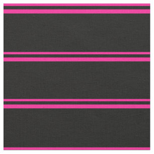 Tecido Padrão de cor rosa profundo e preto