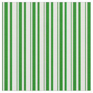 Tecido Padrão de cor verde e branco