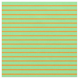 Tecido Padrão de Cor Verde Laranja Escuro e Cor Verde Cl