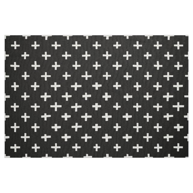 Tecido Padrão de Cruzes (Fat Quarter)