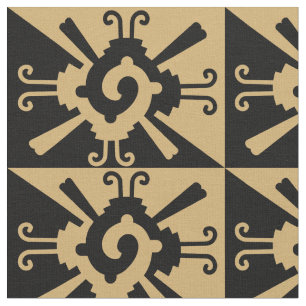 Tecido Padrão de Design da Antiga América Central
