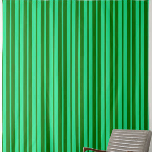 Tecido Padrão de Design de Listras Verdes Fofo e Elegante