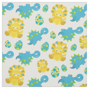 Tecido Padrão De Dinossauros, Dinossauros Cutes, Dino Beb