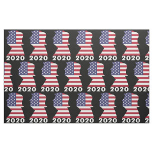Tecido Padrão de eleição do Trump 2020