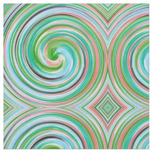 Tecido Padrão de espiral Abstrato