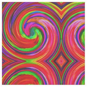Tecido Padrão de espiral Abstrato nº 105