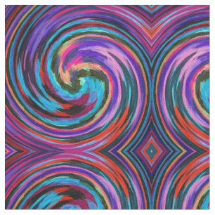 Tecido Padrão de espiral abstrato nº 109