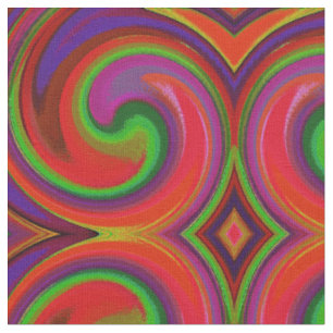 Tecido Padrão de espiral abstrato nº 116