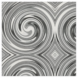 Tecido Padrão de espiral abstrato nº 57