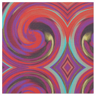 Tecido Padrão de espiral abstrato nº 89