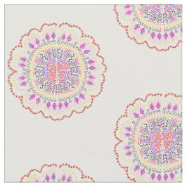 Tecido padrão de estilo de flor