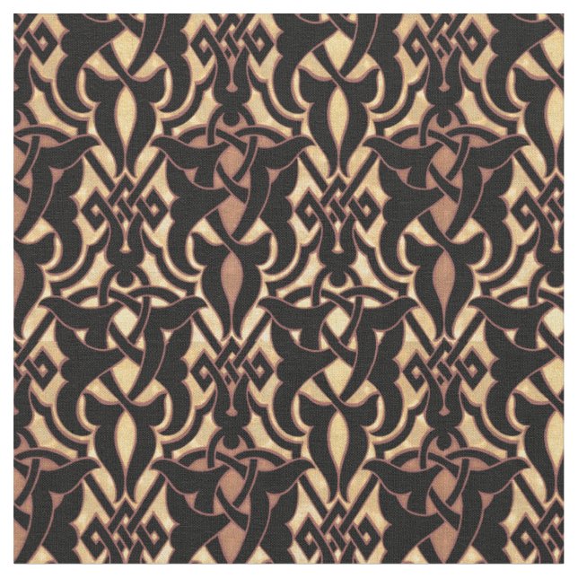Tecido Padrão de estilo Vintage Moorish (Detalhe)