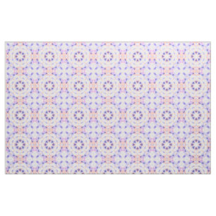 Tecido Padrão de Estrela Repetida Rosa Pastel Roxo Suave