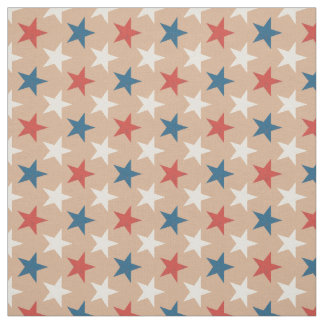 Tecido Padrão de estrelas patrióticas americanas
