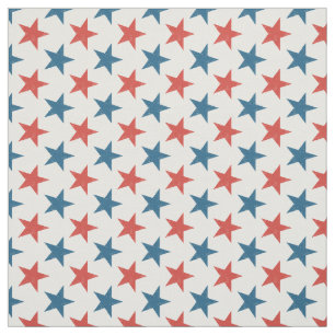 Tecido Padrão de estrelas patrióticas americanas