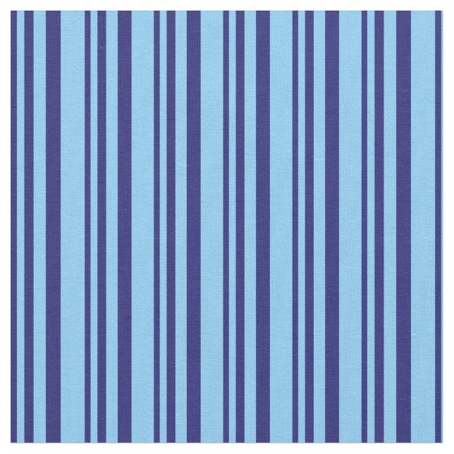 Tecido Padrão de Faixa Azul e Azul do Céu Claro (Detalhe)