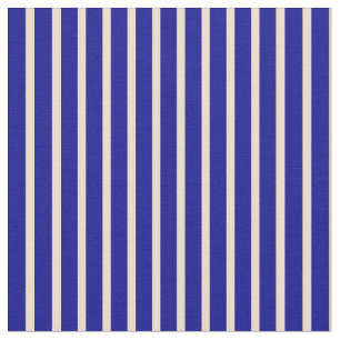 Tecido Padrão de Faixa Azul Tan e Escuro