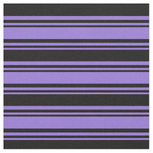 Tecido Padrão de Faixa Colorida Roxo e Preta