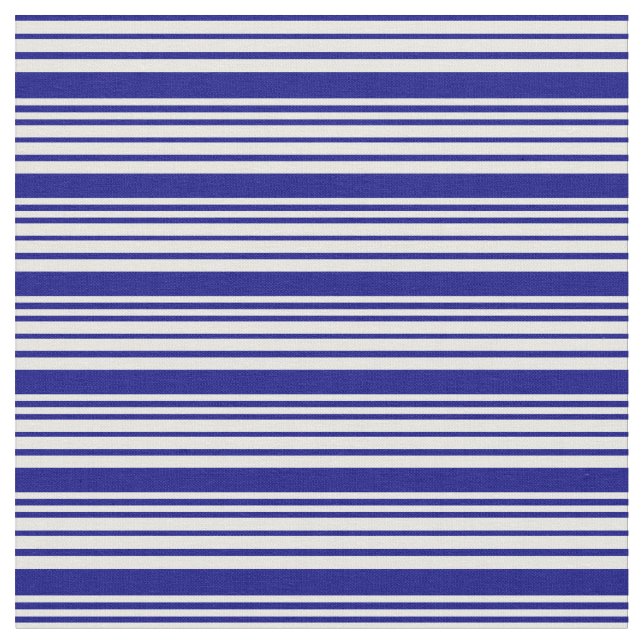 Tecido Padrão de Faixa de Cor de Mint Cream e Blue (Detalhe)