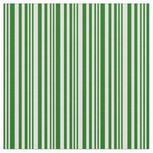 Tecido Padrão de faixas amarelas claras e verdes escuras