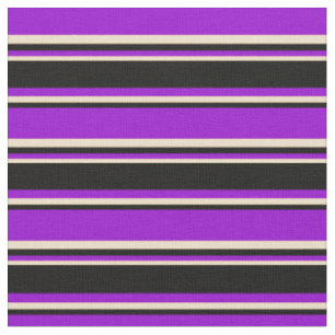 Tecido Padrão de faixas coloridas de violeta escuro, pre