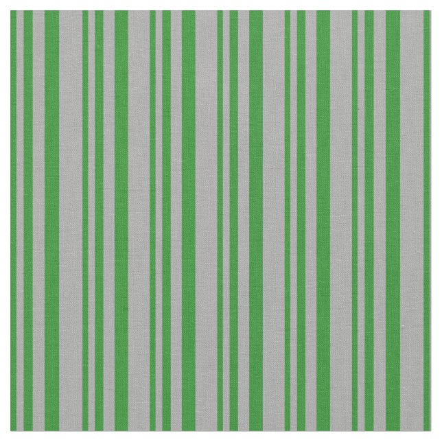 Tecido Padrão de faixas/linhas de Cinzas verdes e escuras (Detalhe)