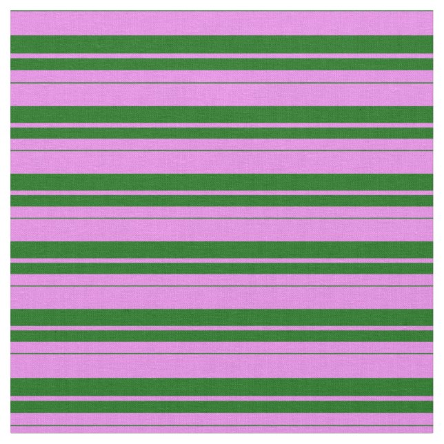 Tecido Padrão de faixas/linhas verdes violetas e escuras (Detalhe)