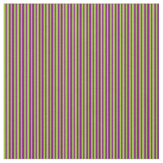 Tecido Padrão de faixas verde e roxo colorido