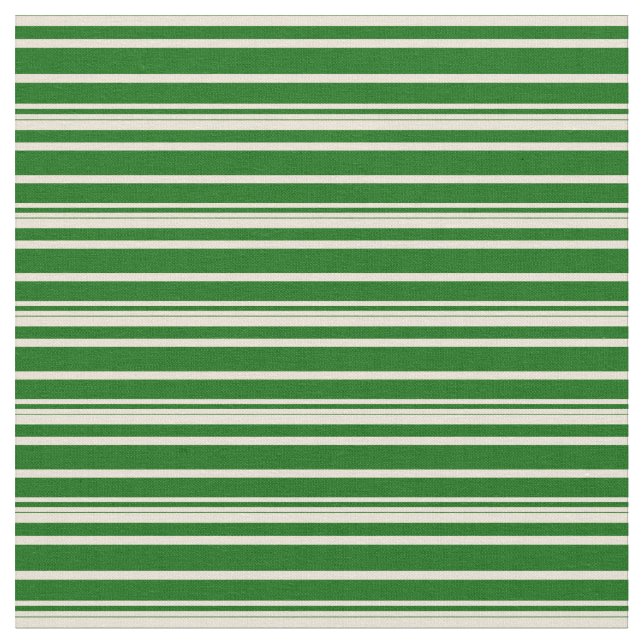 Tecido Padrão de faixas verdes biscas e escuras (Detalhe)